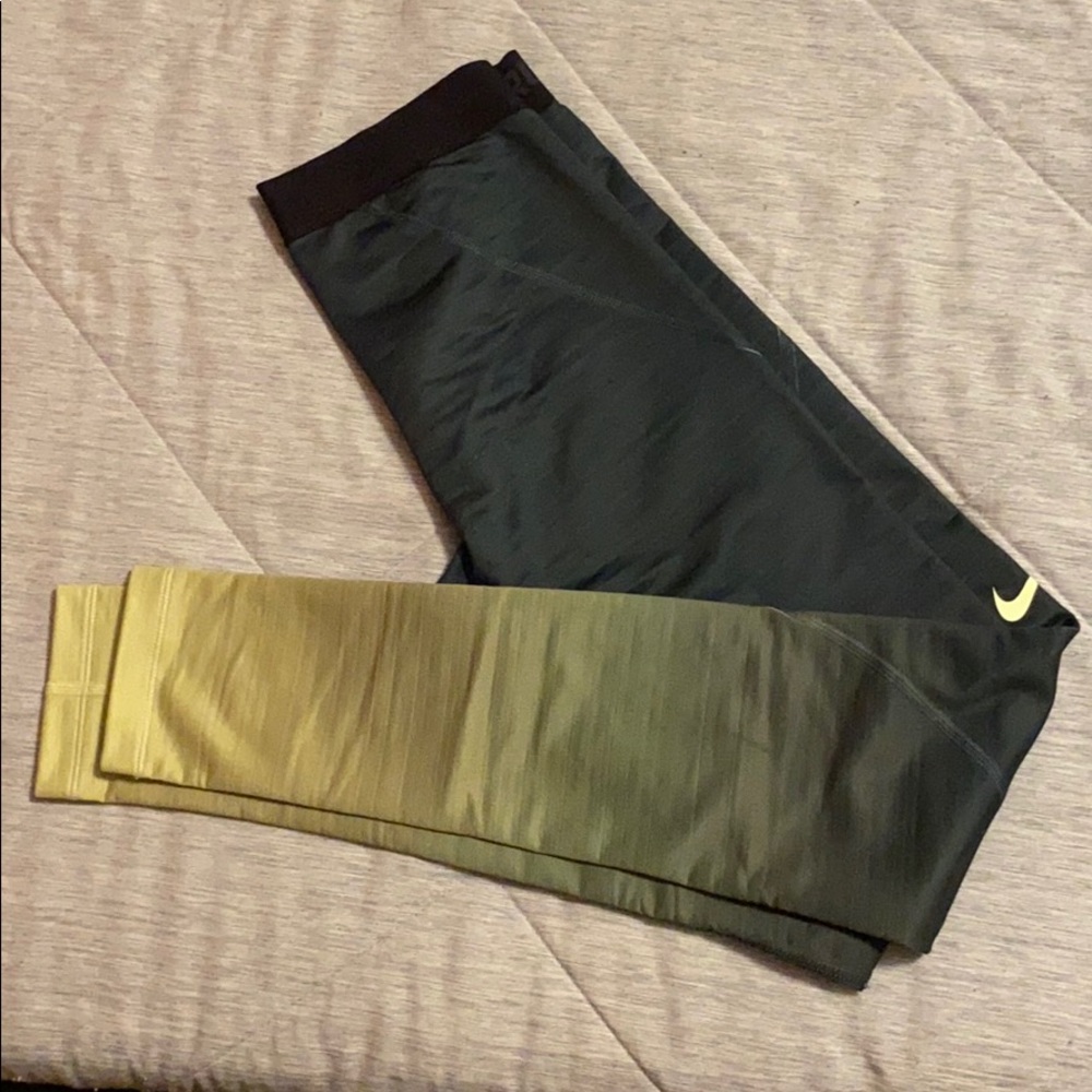 ombré nike leggings